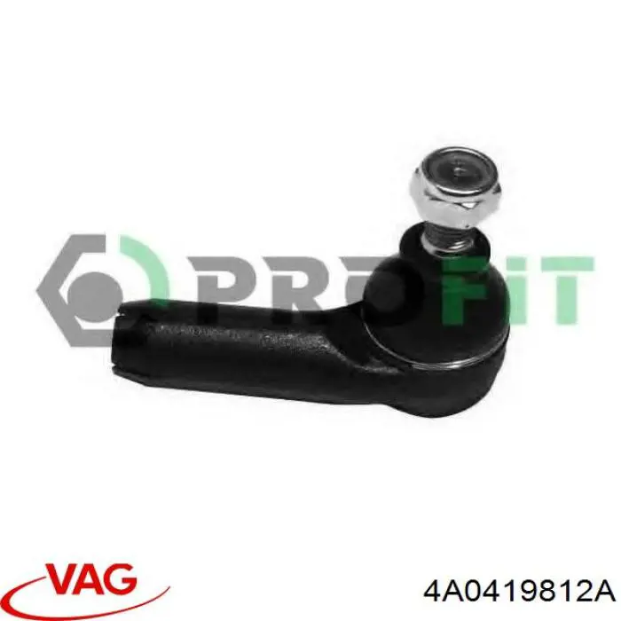 Купити 4A0419812A VAG Рульовий наконечник