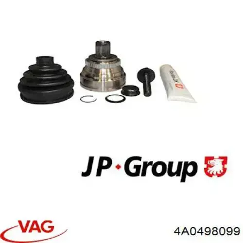 Купити 4A0498099 VAG Шарнір приводу зовнішній