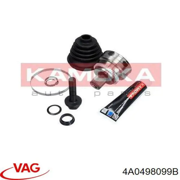 ШРУС зовнішній передній 4A0498099B VAG