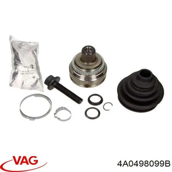 Купити 4A0498099B VAG Шарнір приводу зовнішній