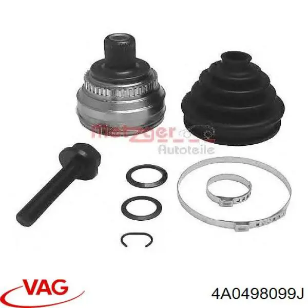 Граната колісна VAG 4A0498099J ціна, від 32.80 USD