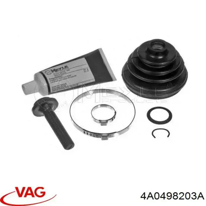 Купити 4A0498203A VAG Пильник шарніра приводу