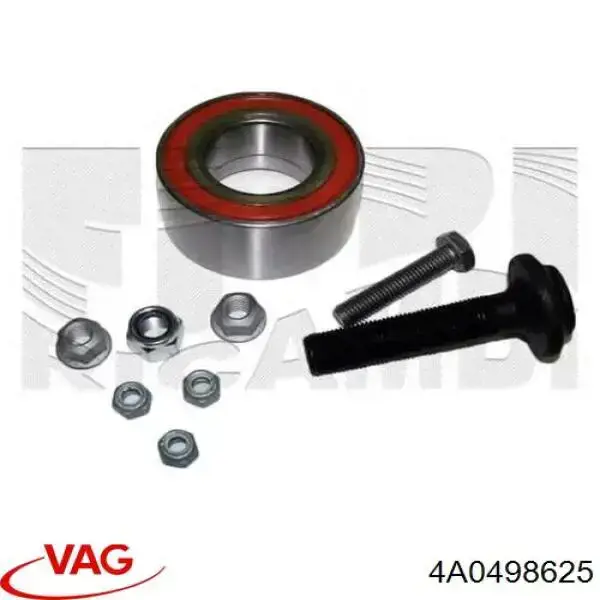 4A0498625 VAG Підшипник маточини передньої/задньої