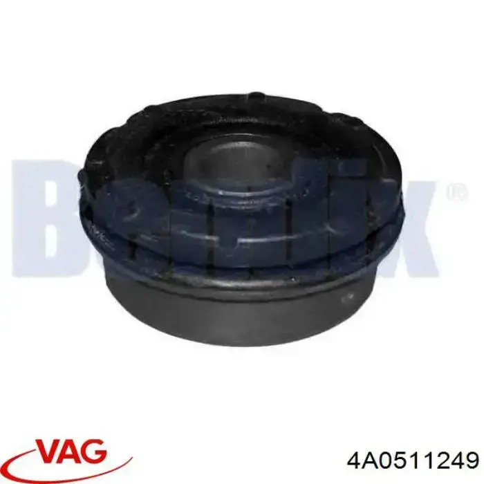 Купити 4A0511249 VAG Сайлентблок заднього поздовжнього важеля, передній
