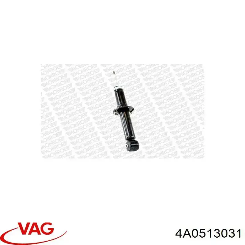 Купити 4A0513031 VAG Стійка амортизатора задня