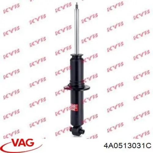 Купити 4A0513031C VAG Стійка амортизатора задня