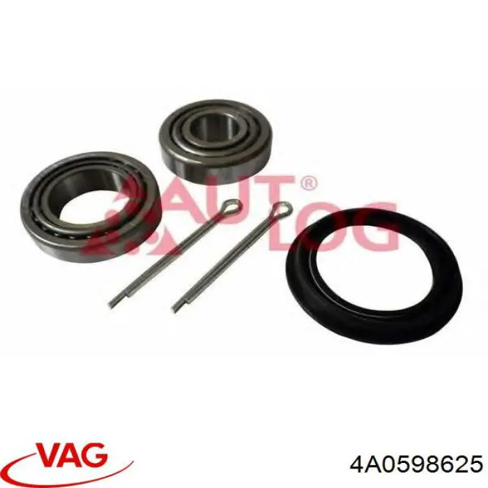 Підшипник маточини задньої VAG 4A0598625 ціна, від 6.65 USD