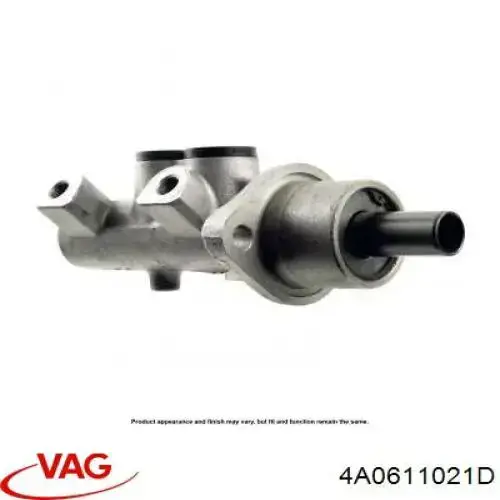 Циліндр головний гальма (Гідротормоз) VAG 4A0611021D ціна, від 34.82 USD