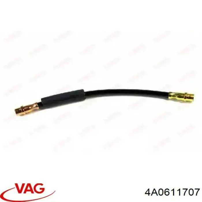 Купити 4A0611707 VAG Гальмівні шланги передні