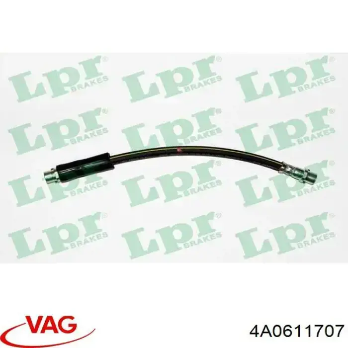 Гальмівні шланги передні 4A0611707 VAG