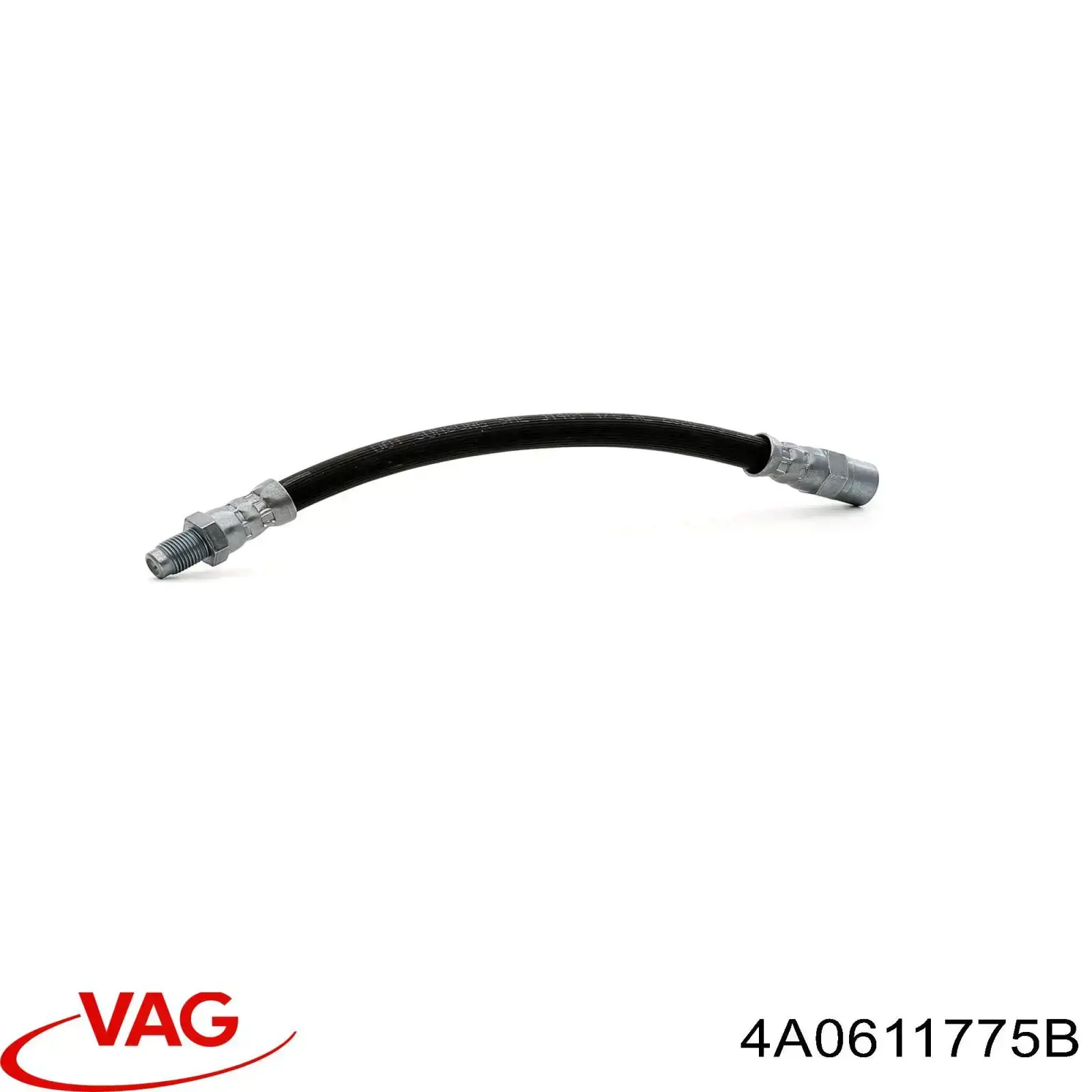 Купити 4A0611775B VAG Шланг гальмівний задній