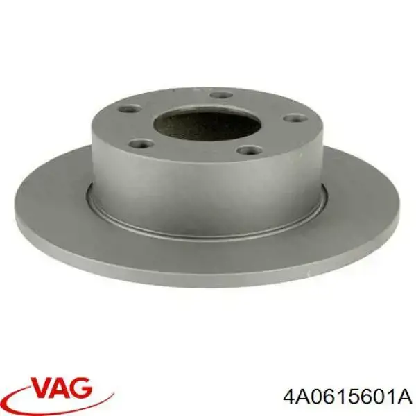 Купити 4A0615601A VAG Диск заднього гальма