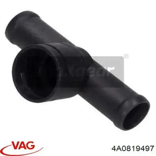 Фланець системи охолодження (трійник) Metzger 4010233 ціна, від 2.31 USD