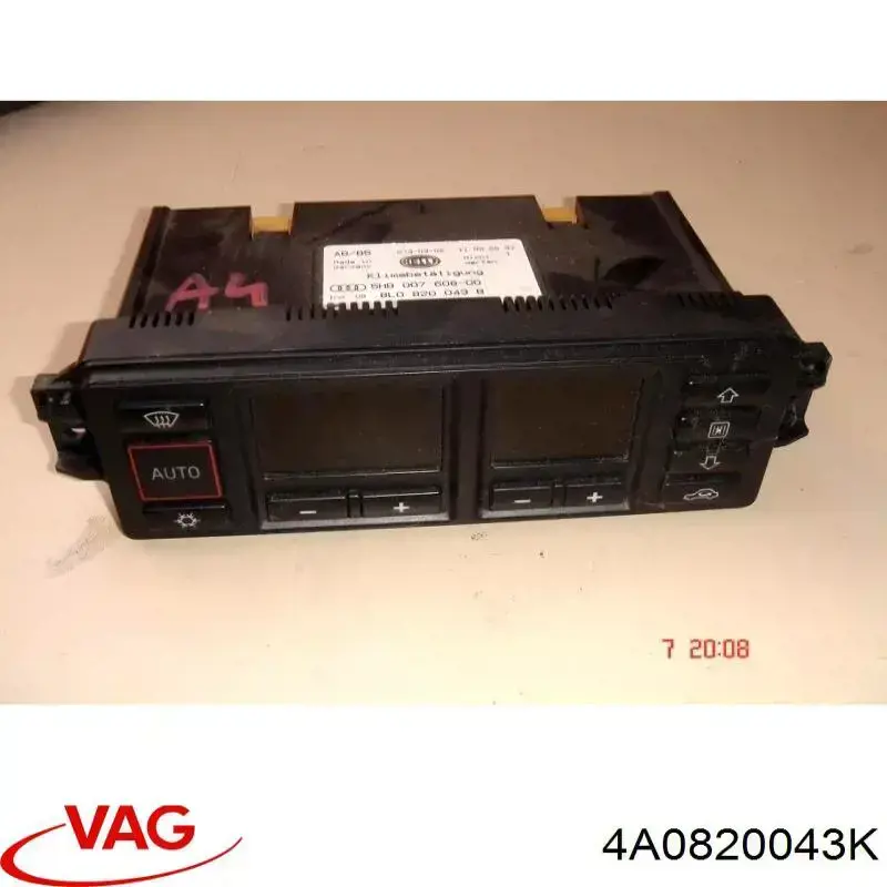 Регулятор вентилятора обігрівача VAG 4A0820043K ціна, від 321.81 USD