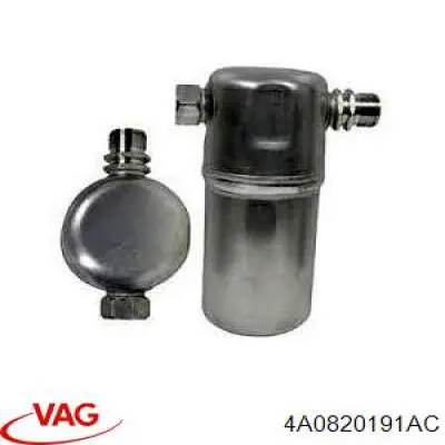 Ресивер-осушувач кондиціонера Mahle Original AD38000S ціна, від 27.45 USD