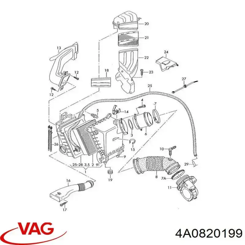  4A0820199 VAG