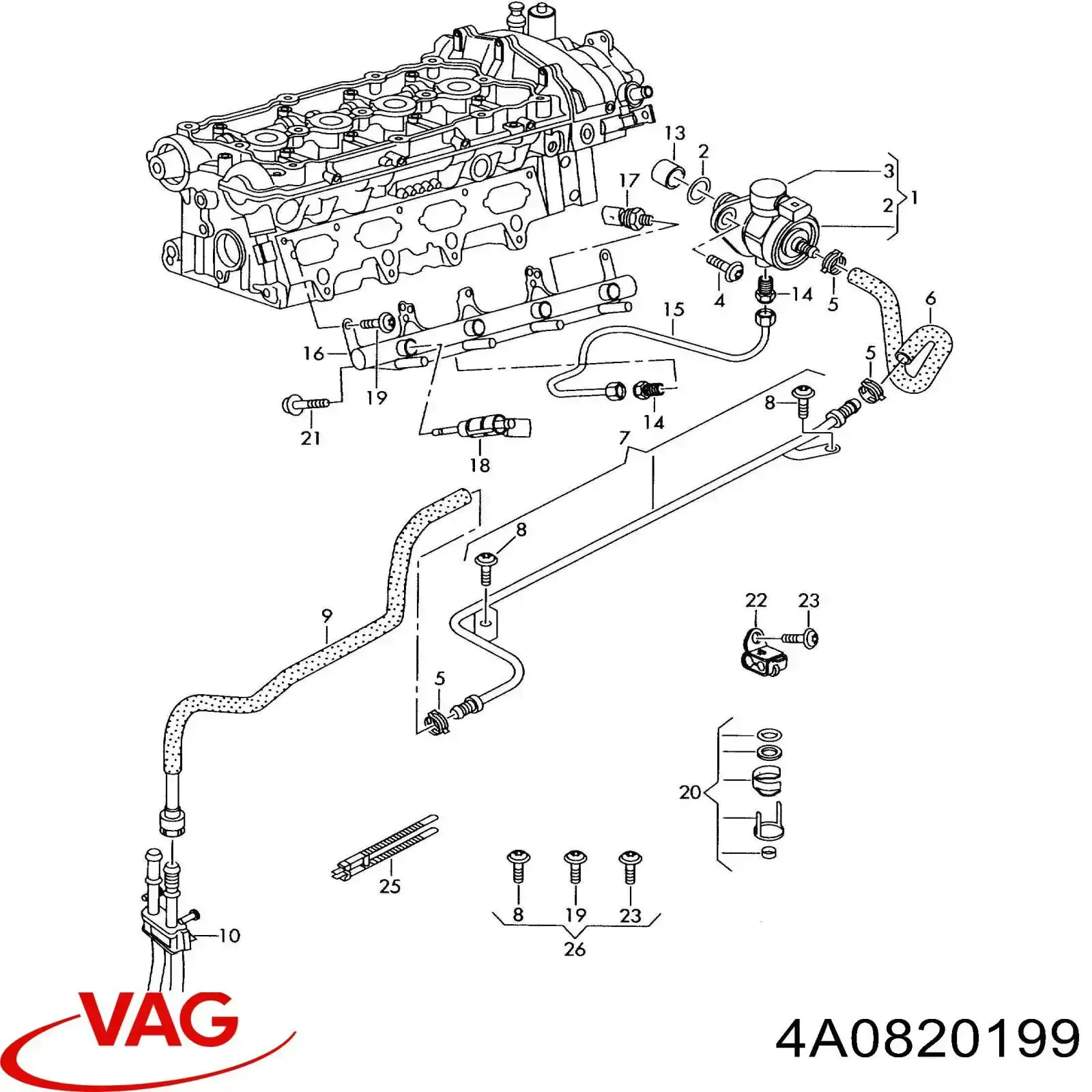  VAG 4A0820199
