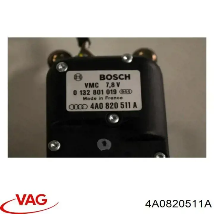 Купити 4A0820511A VAG Електродвигуни (електродвигун обігрівача) або розетка причепа штепсельная