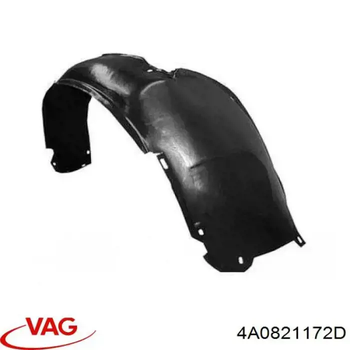 Подкрильнікі переднього крила, правий VAG 4A0821172D ціна, від 15.24 USD