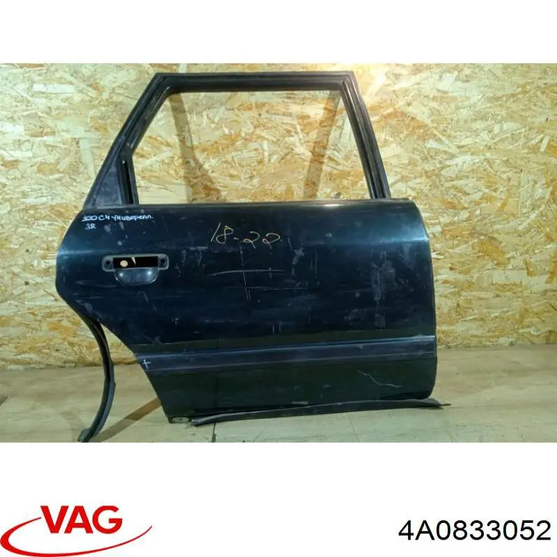 4A0833052 VAG Двері пасажирські задні праві