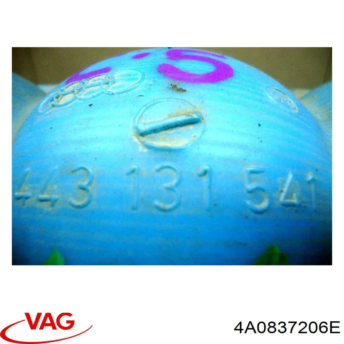 4A0837206L VAG Ручка передніх дверей зовнішня, права