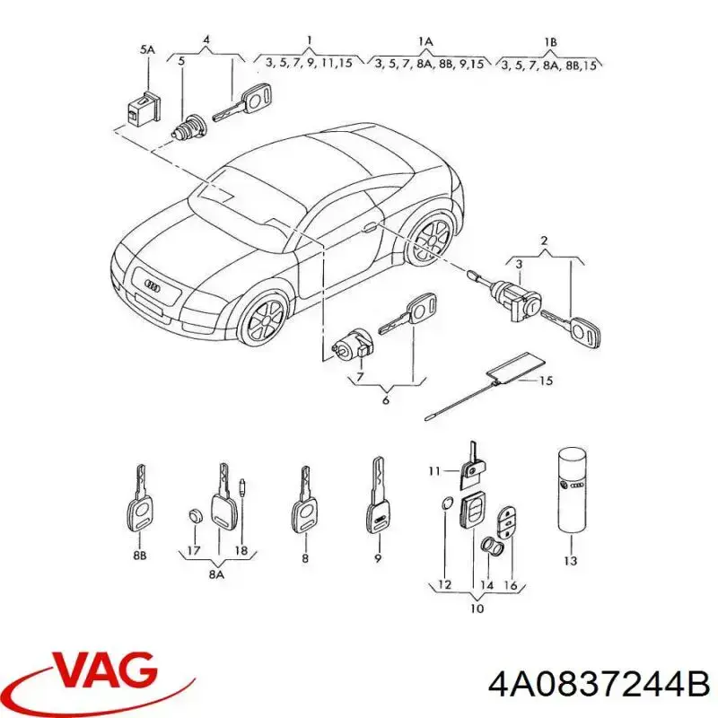  4A0837244B VAG