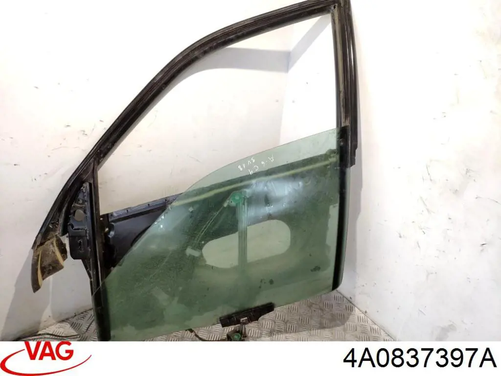 Купити 4A0837397A VAG Механізм стеклопідйомника водійських дверей