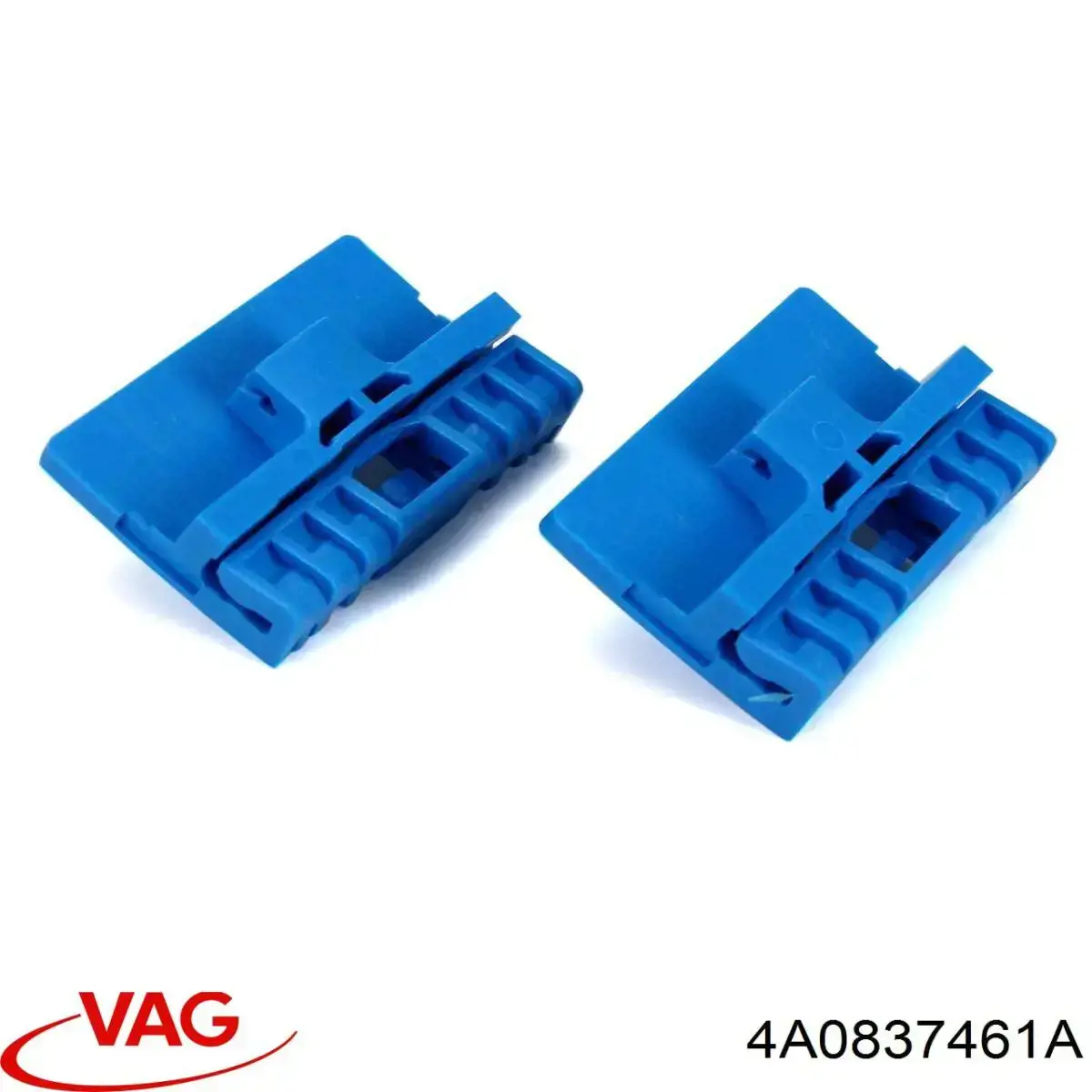Механізм стеклопідйомника дверей передніх, лівих VAG 4A0837461A