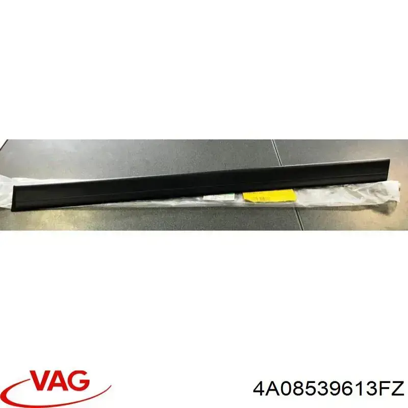 Молдинг задніх лівих дверей, верхній VAG 4A08539613FZ ціна, від 16.91 USD