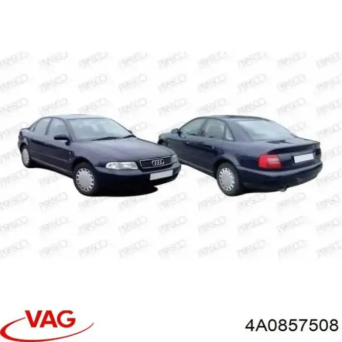 Купити 4A0857508 VAG Скло дзеркала заднього виду, правого