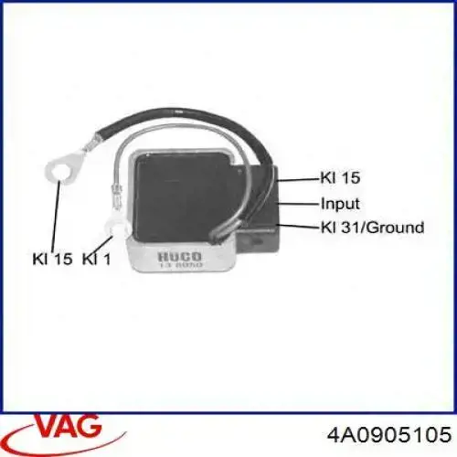 Купити 4A0905105 VAG Комутатор