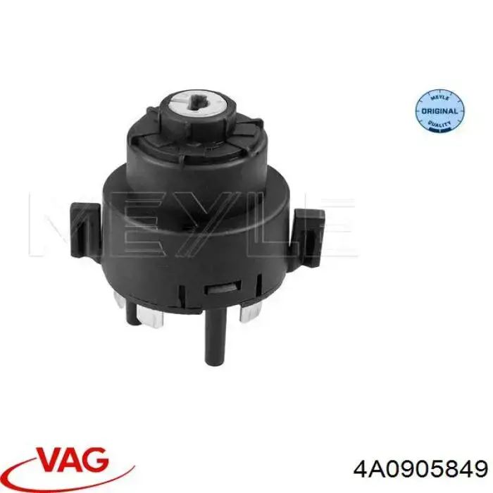 Кінцевий вимикач замку запалювання VAG 4A0905849 ціна, від 10.35 USD