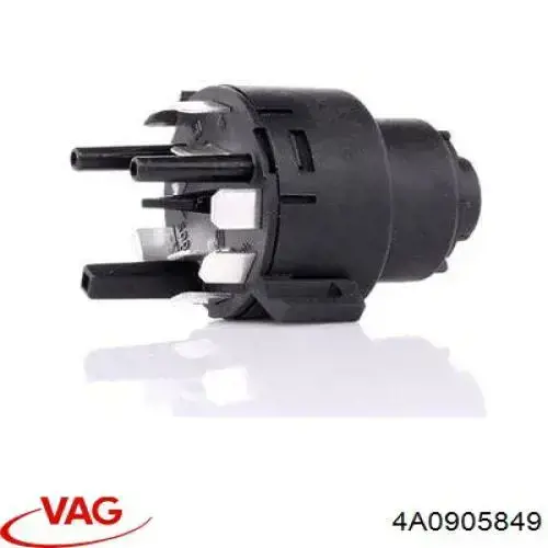 Купити 4A0905849 VAG Кінцевий вимикач замку запалювання