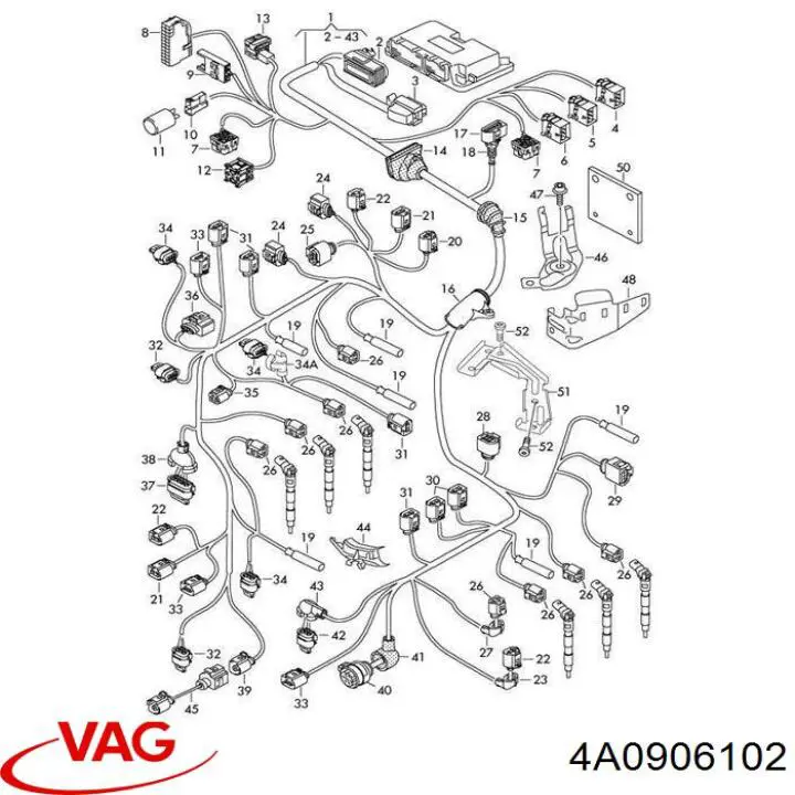 Купити 4A0906102 VAG 