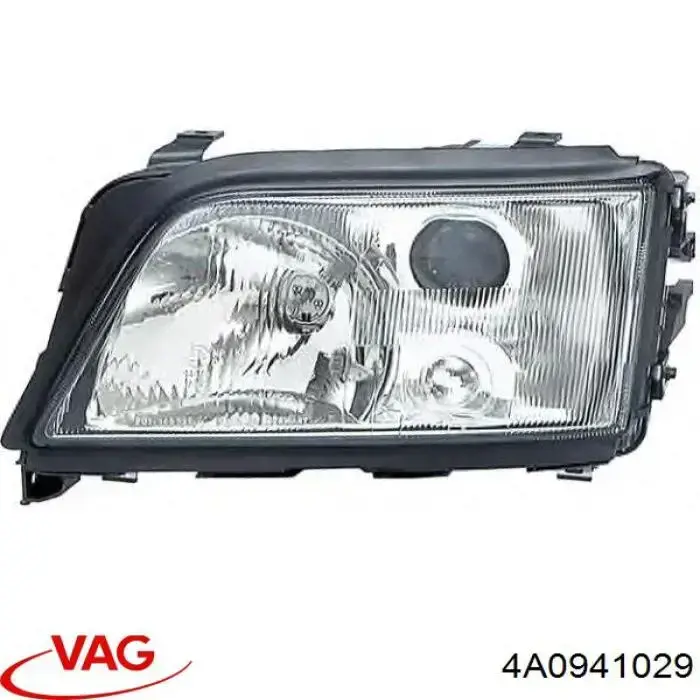 Купити 4A0941029 VAG Блок фара ліва
