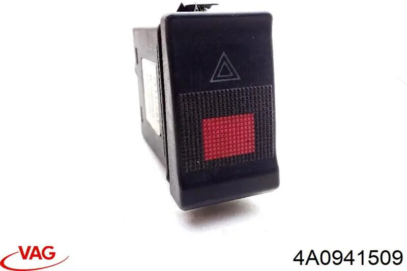 Купити 4A0941509 VAG Кнопка включення аварійного сигналу