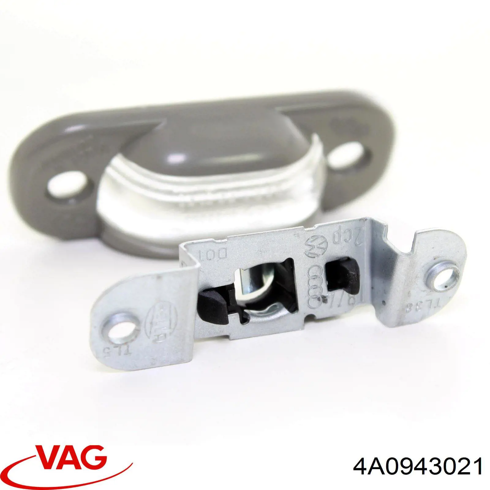 4A0943021 VAG Ліхтар освітлення номерного знака