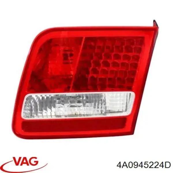 Купити 4A0945224D VAG Ліхтар задній внутрішній правий