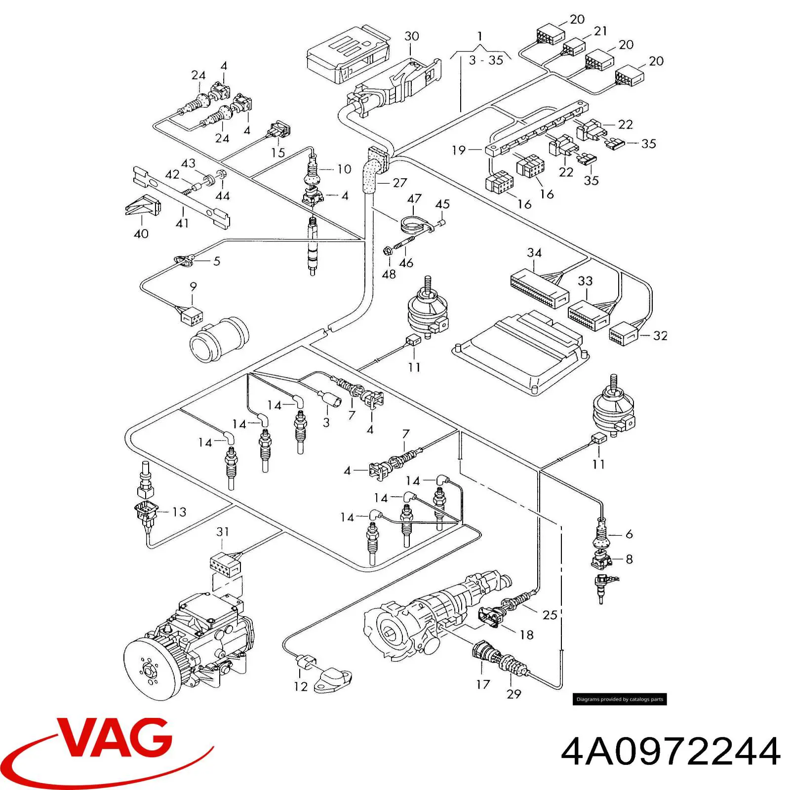 Купити 4A0972244 VAG 