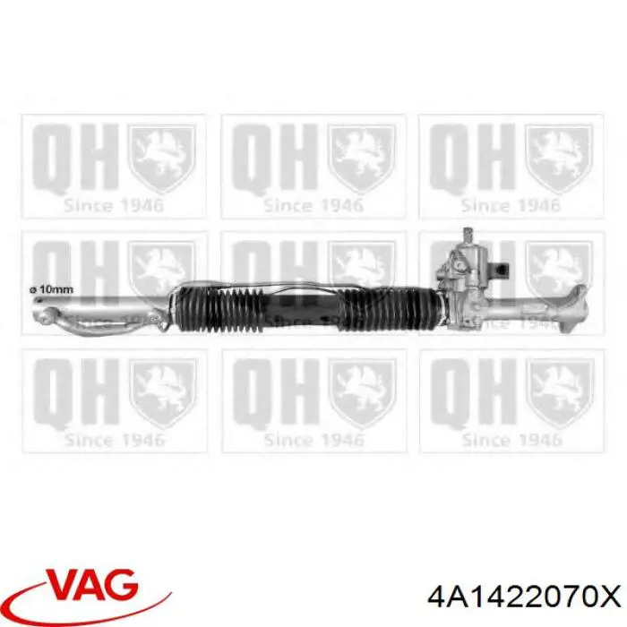 Управління рульове в зборі VAG 4A1422070X ціна, від 192.58 USD