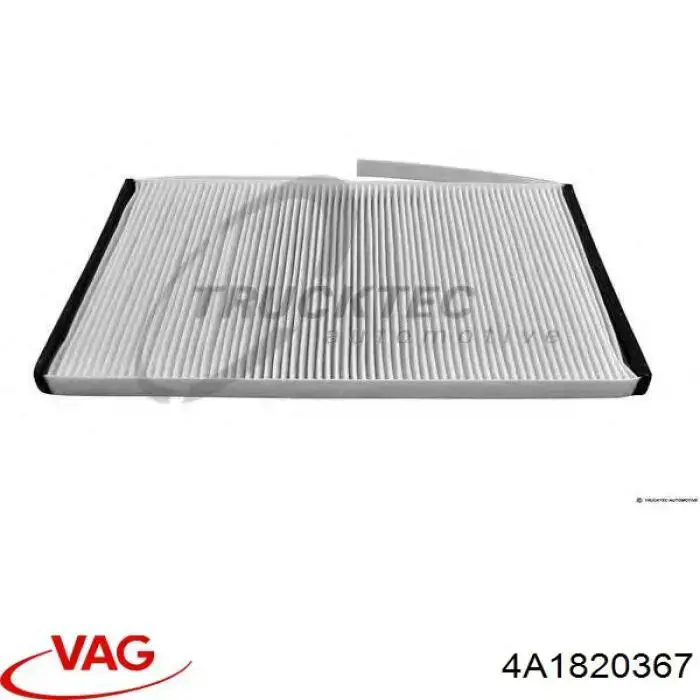 Фільтр салону 4A1820367 VAG