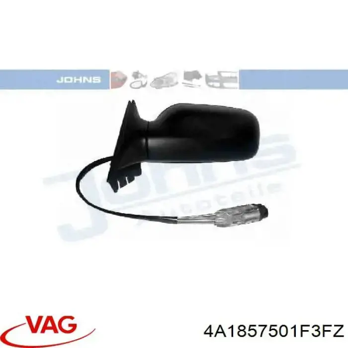 Ліве бічне дзеркало VAG 4A1857501F3FZ ціна, від 49.72 USD