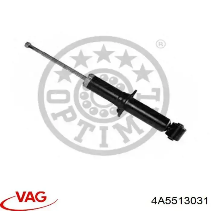 Купити 4A5513031 VAG Стійка амортизатора задня