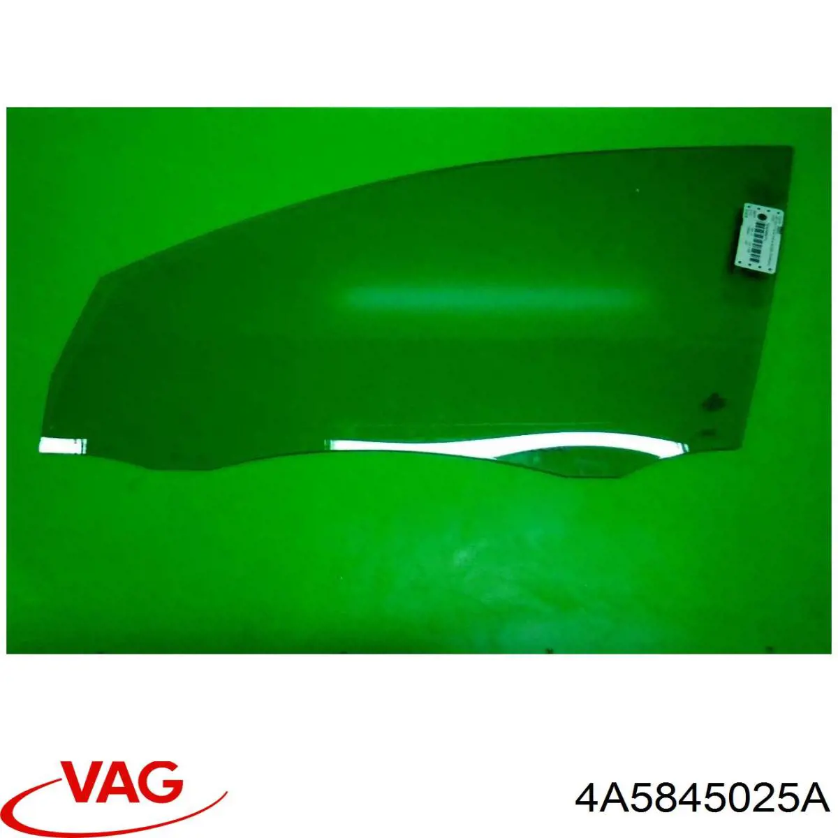 Скло заднє ліве VAG 4A5845025A