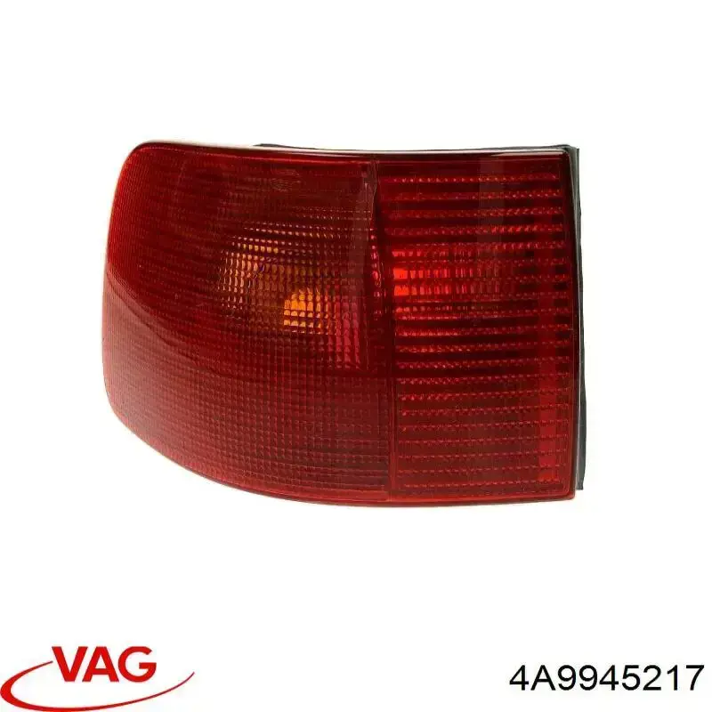 Задня ліва зовнішня фара VAG 4A9945217 ціна, від 169.30 USD