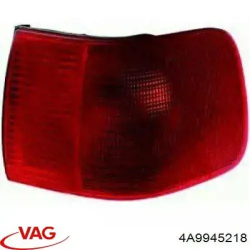 4A9945218 VAG Ліхтар задній правий, зовнішній