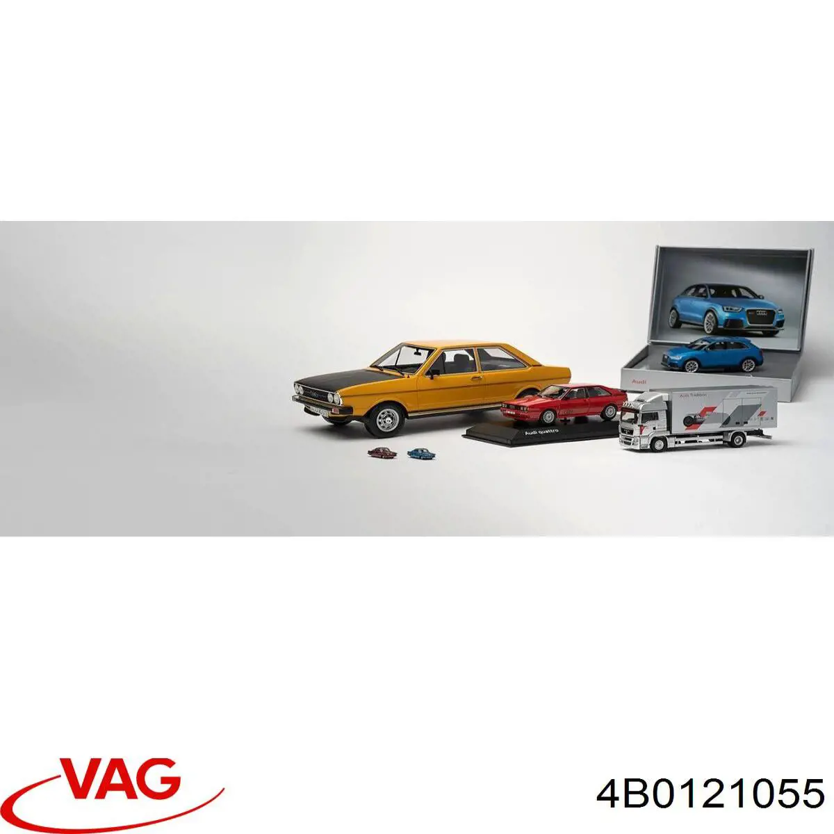 Купити 4B0121055 VAG Шланг/патрубок радіатора охолодження, нижній