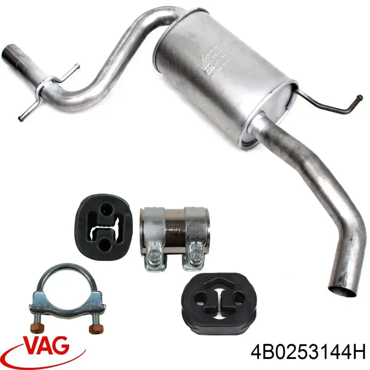 Купити 4B0253144H VAG Кронштейн задньої подушки глушника