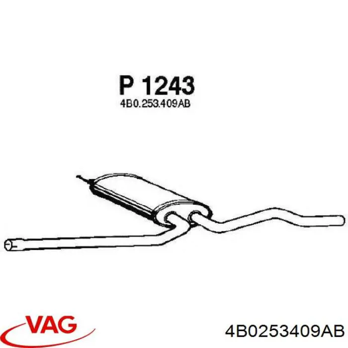  4B0253409AB VAG