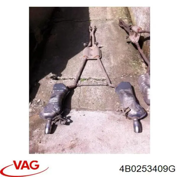 Глушник VAG 4B0253409G ціна, від 40.54 USD